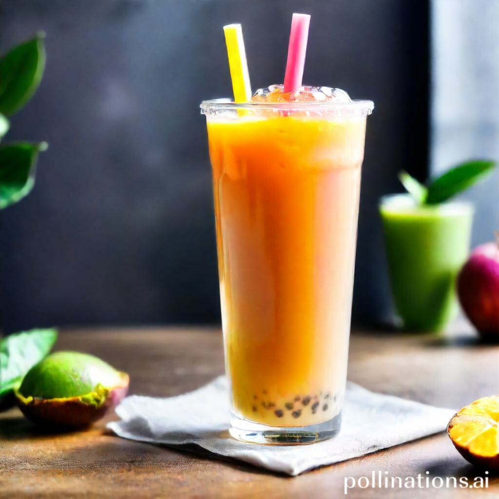 what is mango jelly in bubble tea
